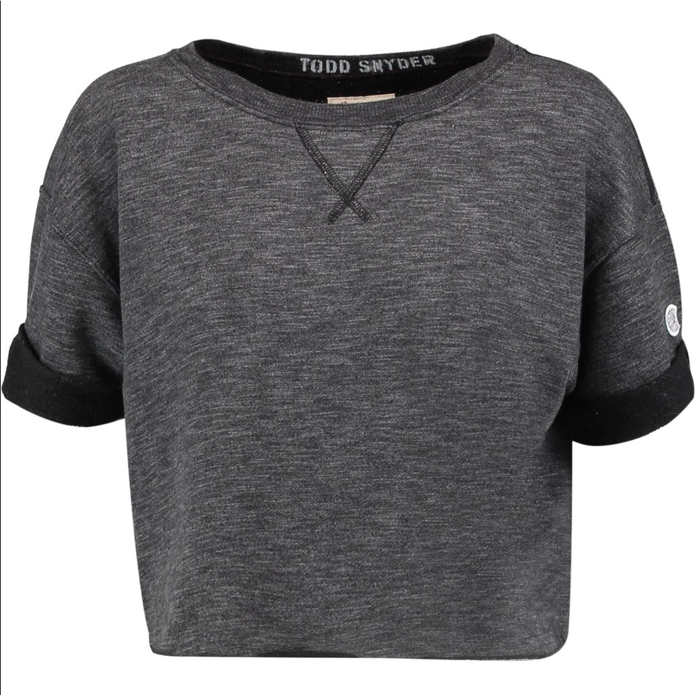 Todd Snyder X Champion Crop Top Large
